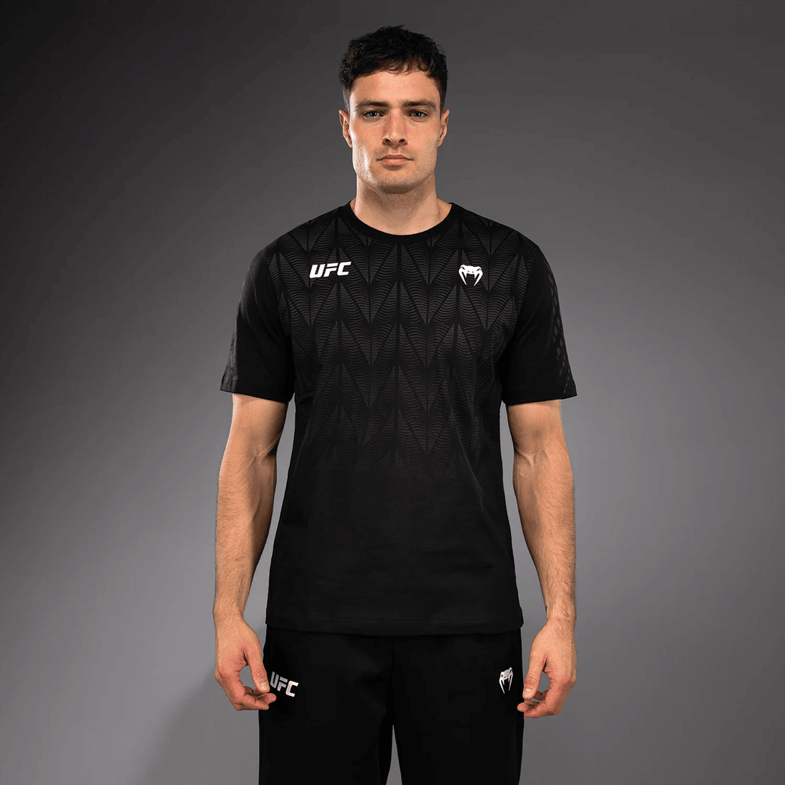 Men's UFC Zenith by Venum Replica Black T-Shirt