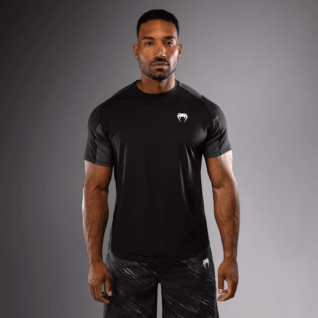 Venum Rapid Dry-Tech Shirt - Black/Storm Grey