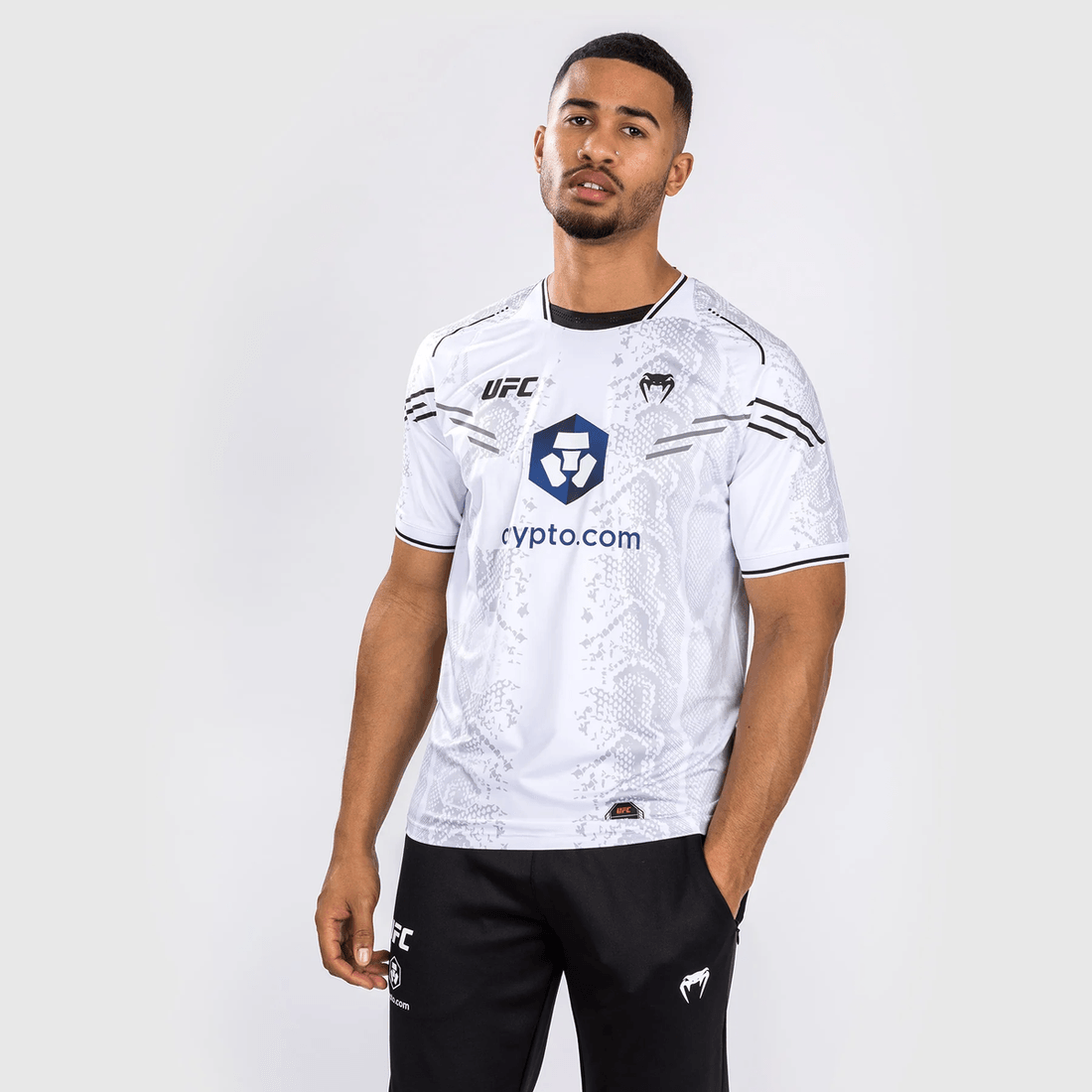 UFC Adrenaline by Venum Authentic Fight Night Menâ€™s Walkout Jersey - White