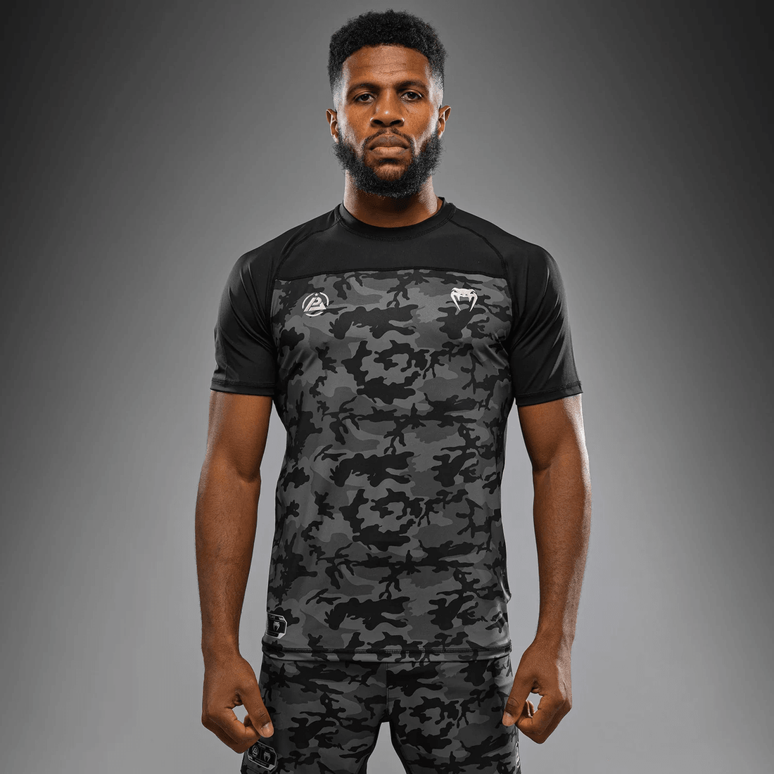 Venum x Polaris Dry-Tech Shirt - Black/Storm Grey