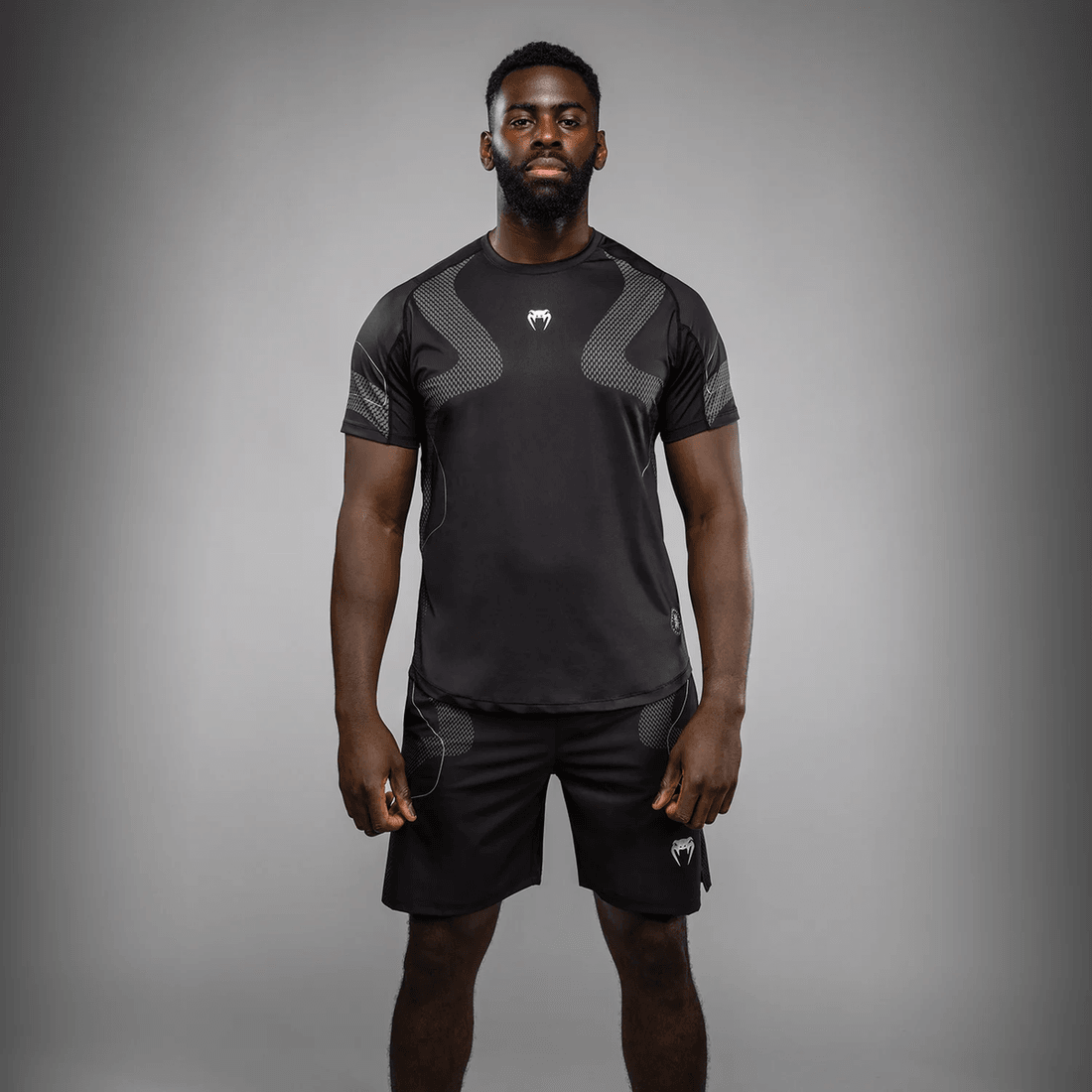 Venum Nexus Dry-Tech T-Shirt - Black/Silver