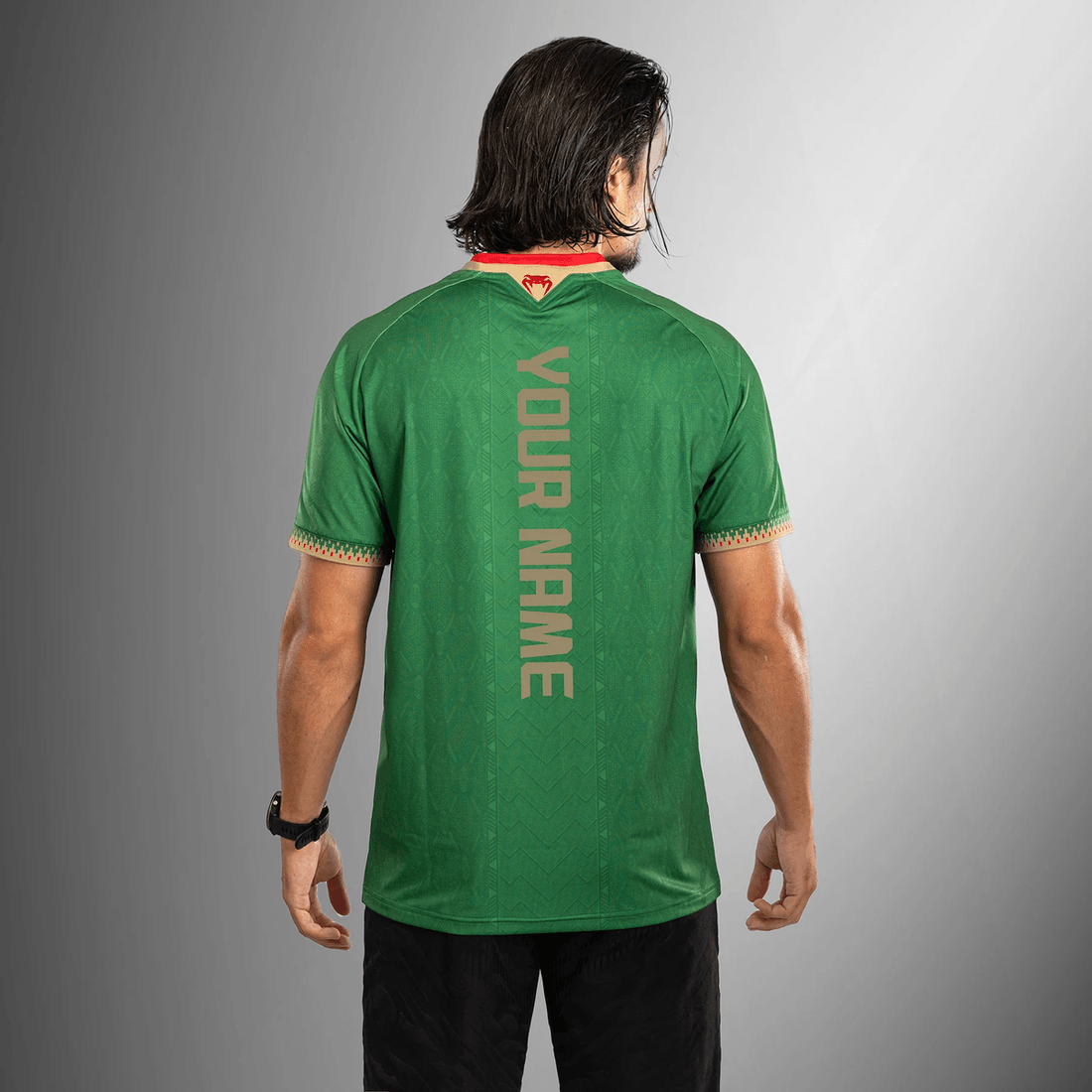 Men’s Noche UFC 2.0 by Venum Green Authentic Fight Night Walkout Personalized Jersey