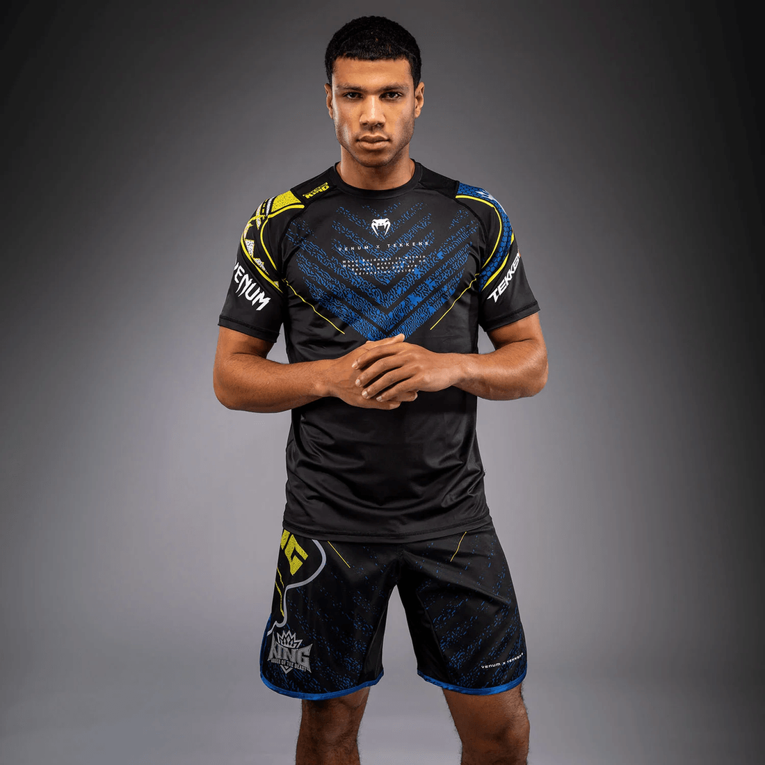 Venum x TEKKEN 8 Dry-Tech T-Shirt - King - Black/Yellow