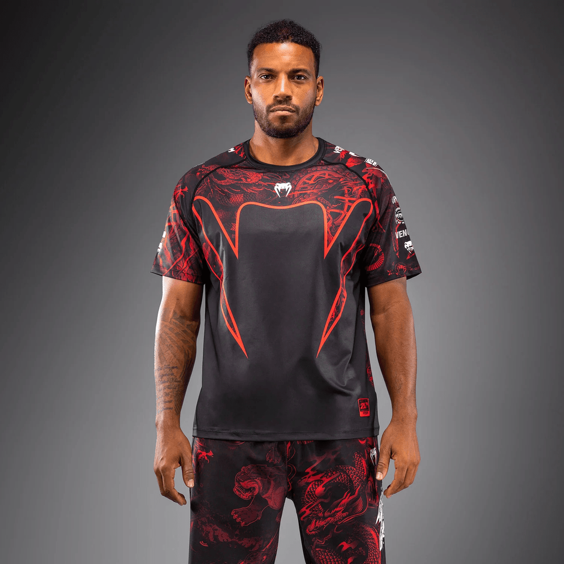 Venum 20th Anniversary Dry-Tech Shirt - Black/Red