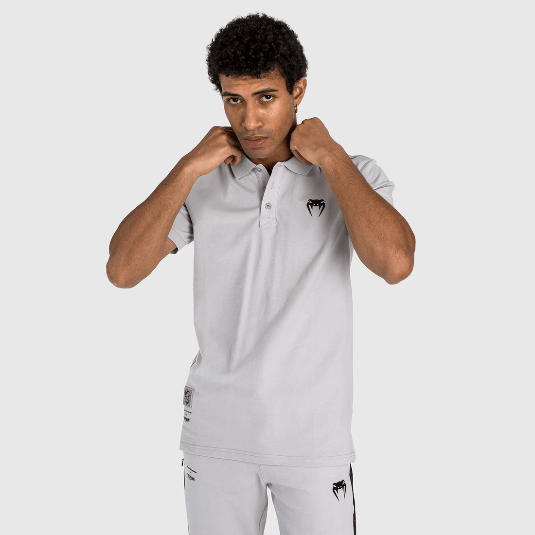 Venum x Dodge Demon 170  Men’s Polo Shirt - Grey