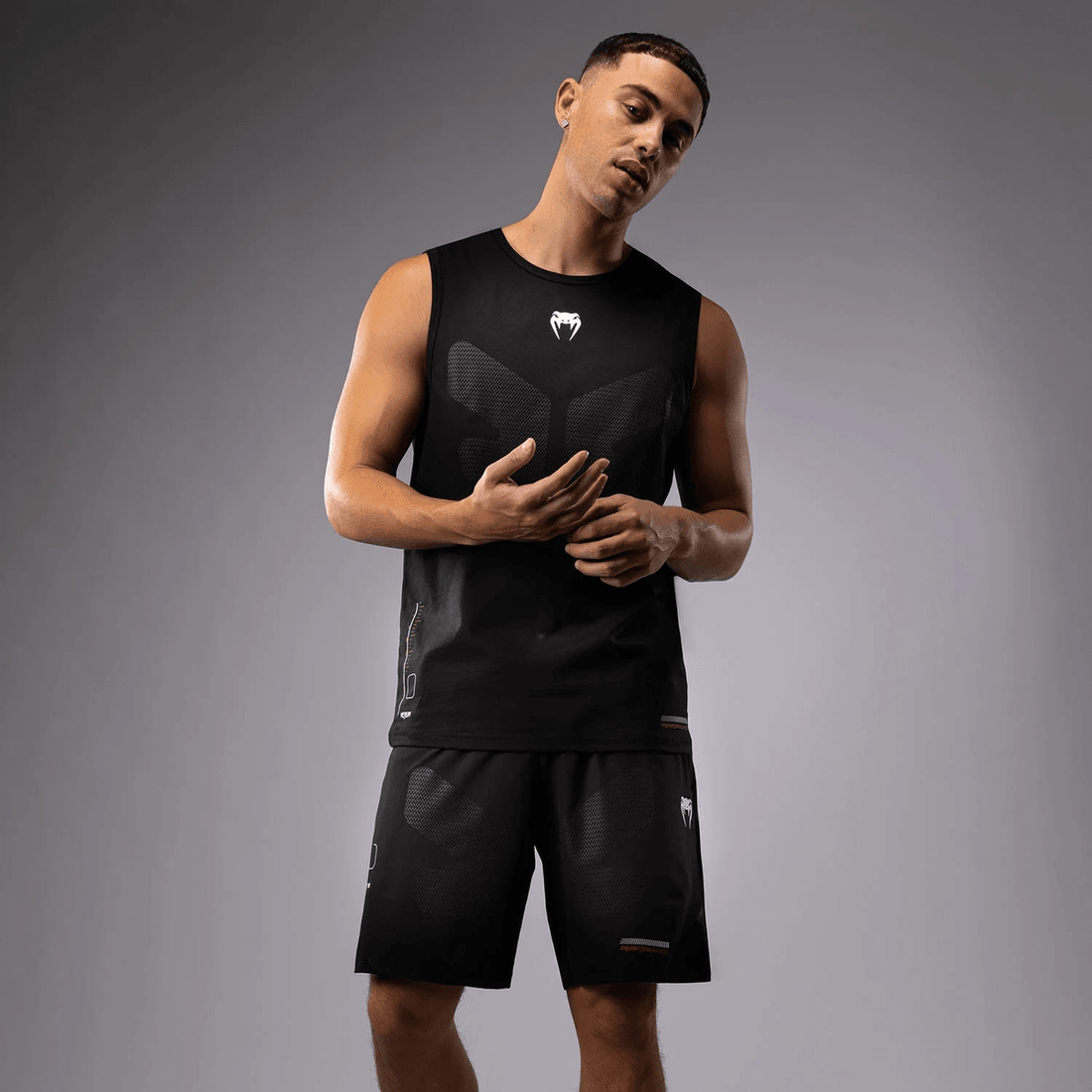 Venum Tactical XT Tank Top - Black/Fire Red