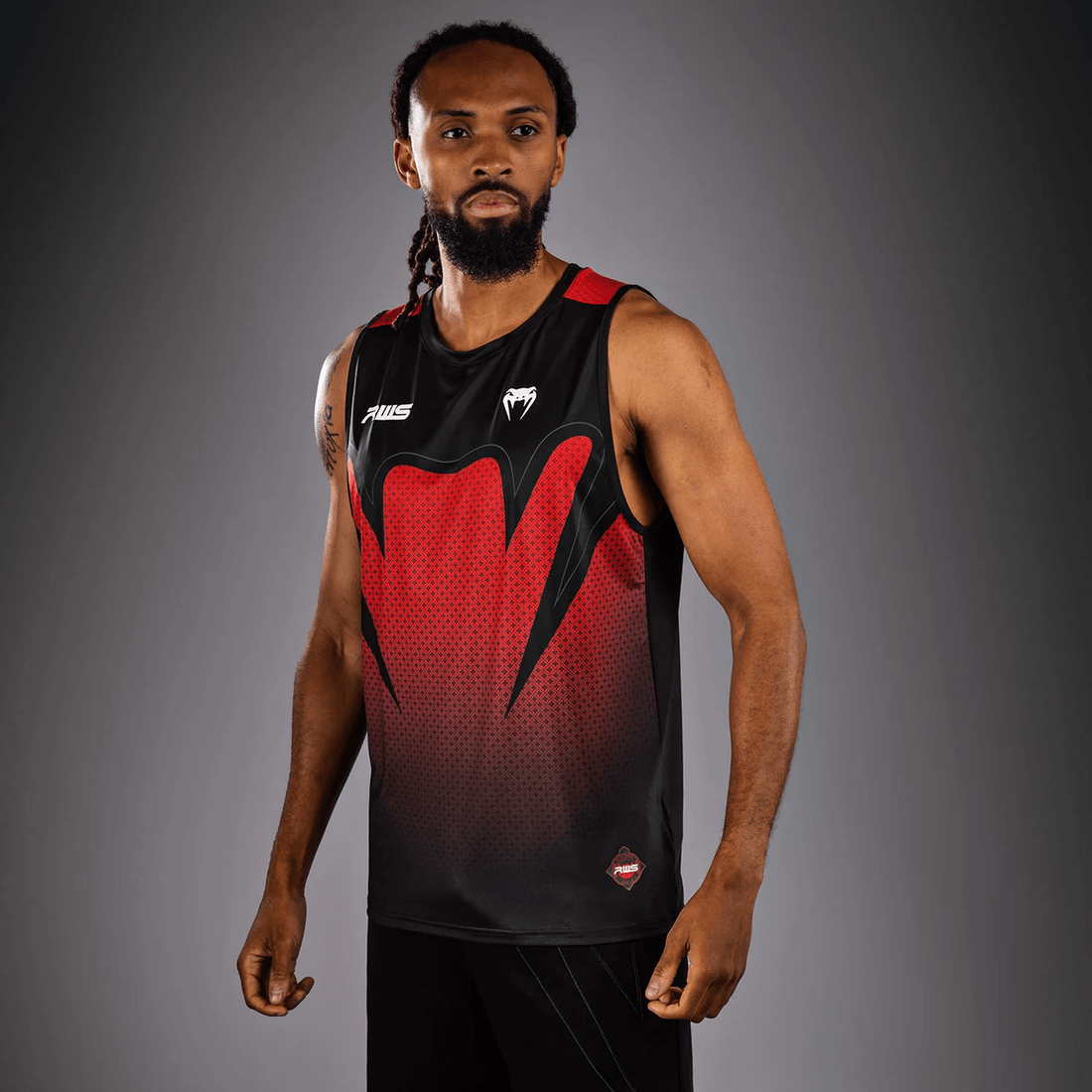 Venum x RWS 2.0 Men’s Dry-Tech Tank Top - Black/Red