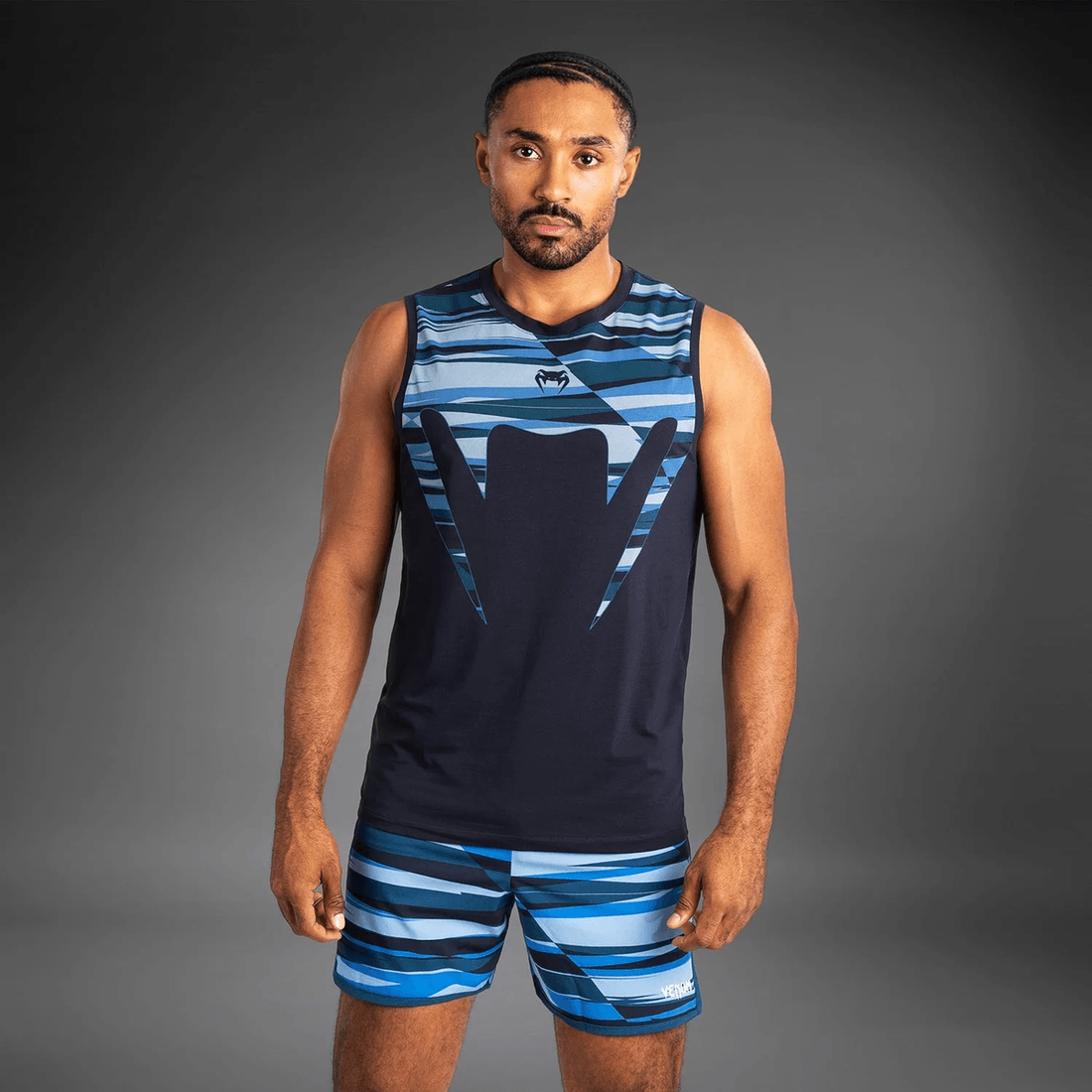 Venum Rapid Men’s Tank Top - Snake Head - Shadow Blue