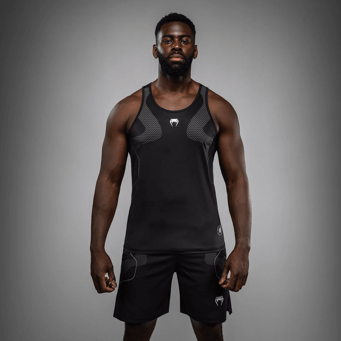 Venum Nexus Dry-Tech Tank Top - Black/Silver