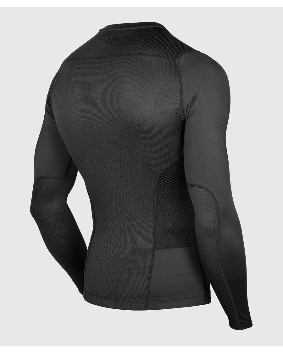 Venum G-fit Rashguard - Lange Mouwen - Zwart