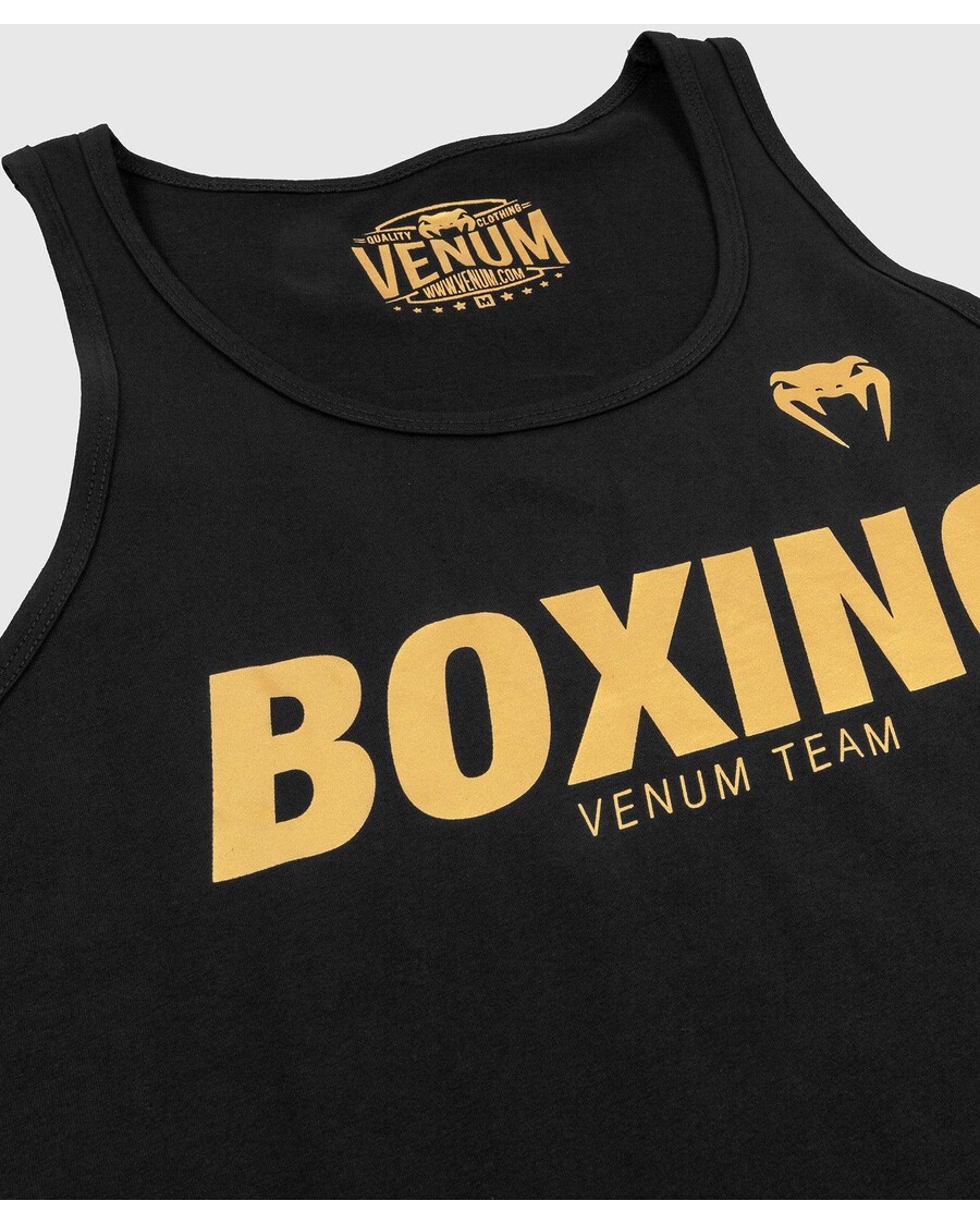 قميص بدون أكمام Venum Boxing VT - أسود/ذهبي