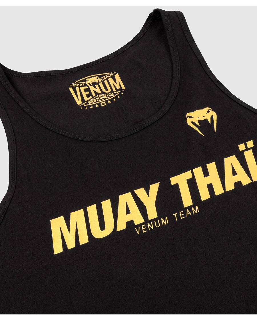 Venum Muay Thai Vt Majica Bez Rukava - Crna/zlatna