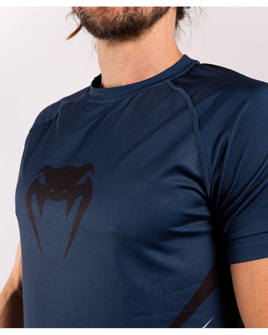 Venum コンテンダー 5.0 ドライテック T シャツ - ネイビー/サンド