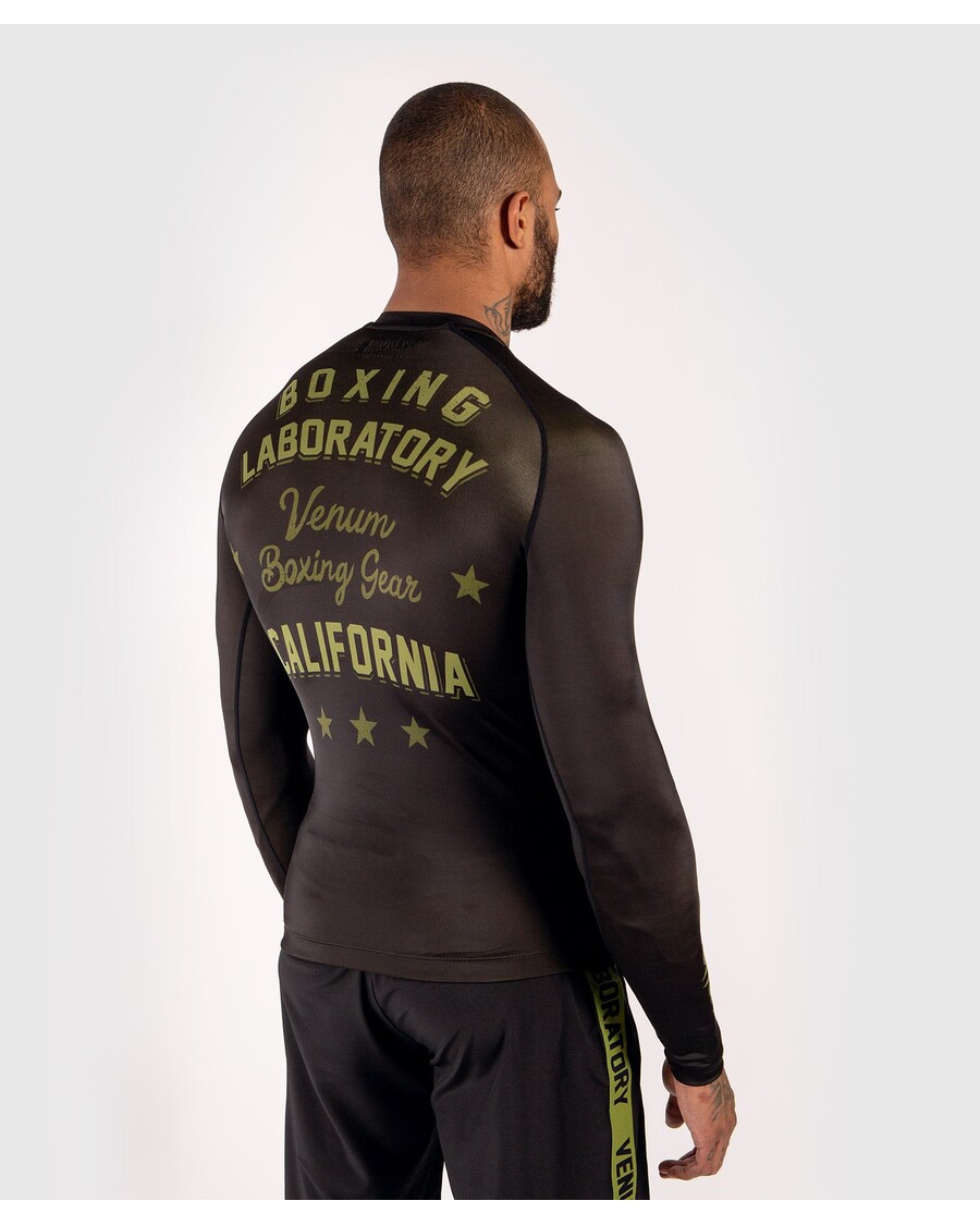 Venum Boxing Lab ラッシュガード - 長袖 - ブラック/グリーン