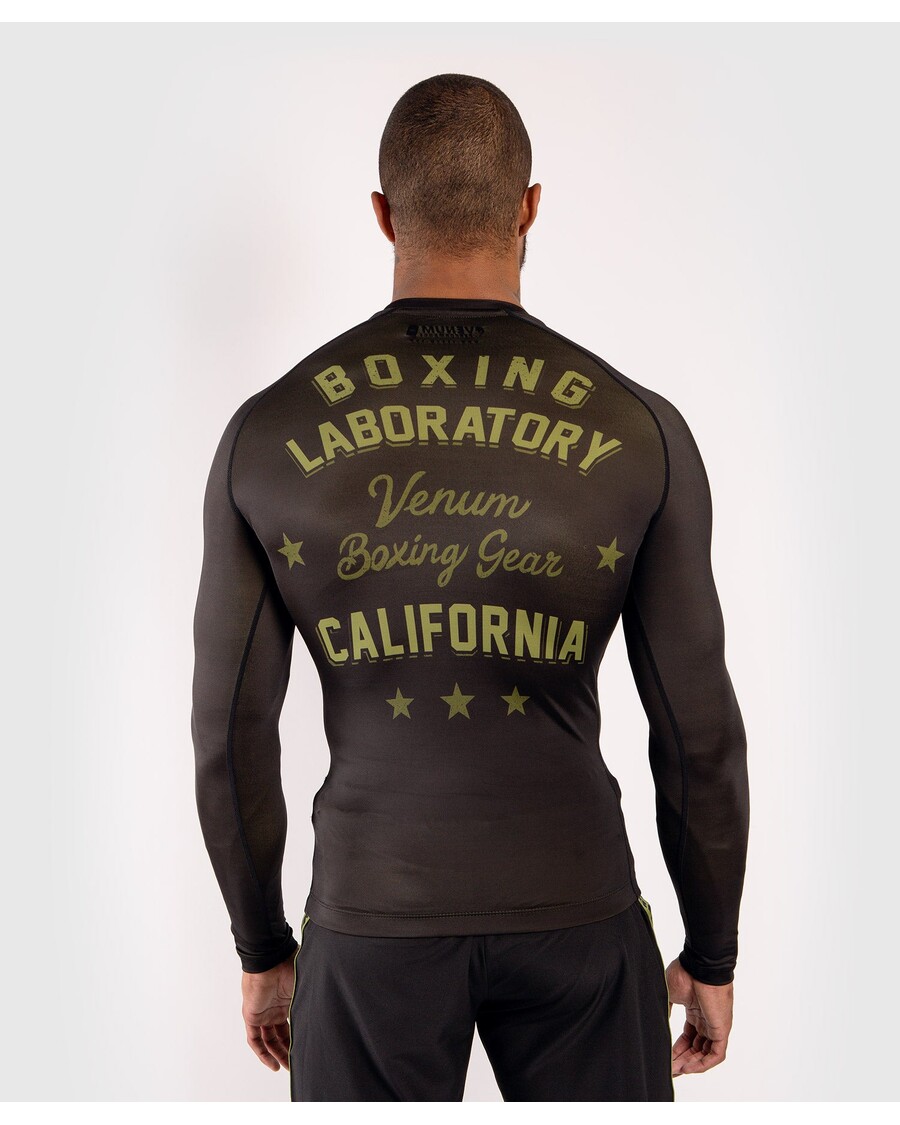 Venum Boxing Lab ラッシュガード - 長袖 - ブラック/グリーン