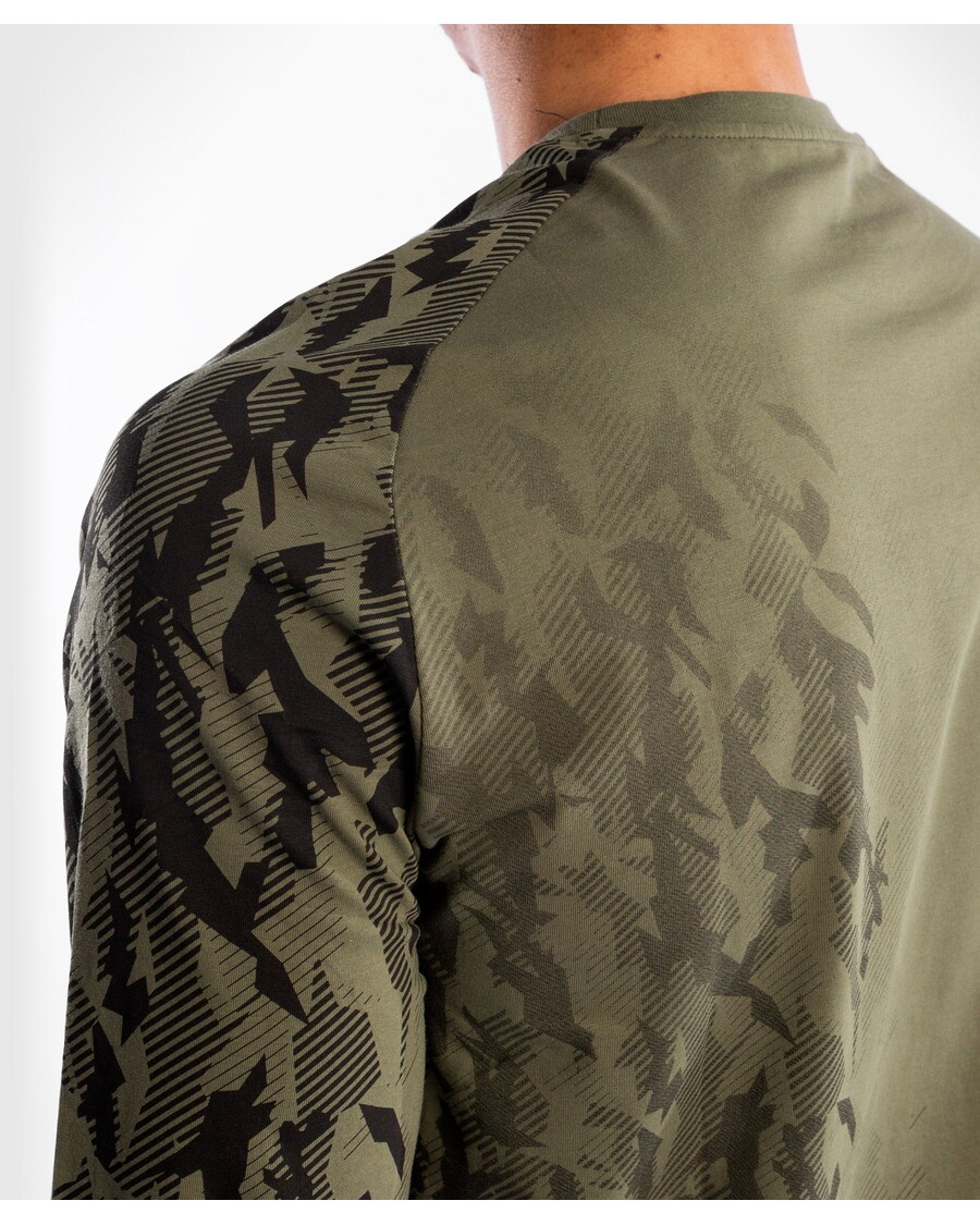 Pánské Tričko S Dlouhým Rukávem Ufc Venum Authentic Fight Week - Khaki