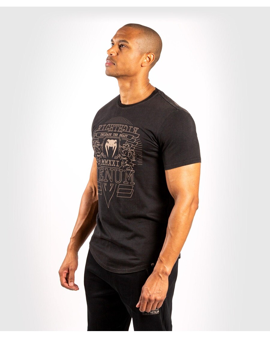 חולצת טי Venum Lions21 - שחור/חול