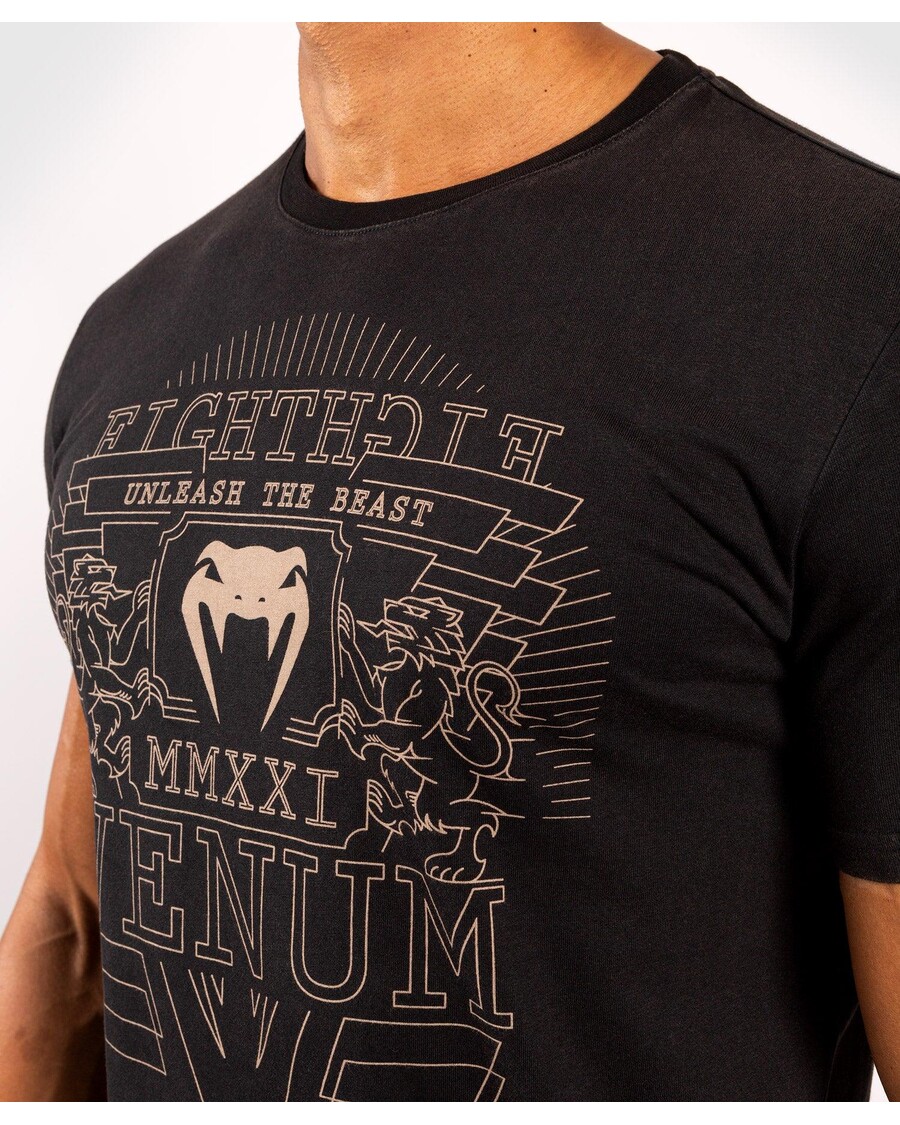 חולצת טי Venum Lions21 - שחור/חול