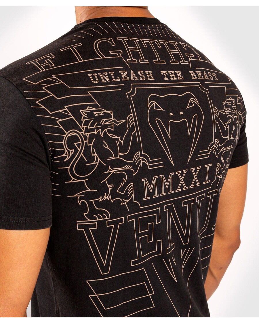 חולצת טי Venum Lions21 - שחור/חול