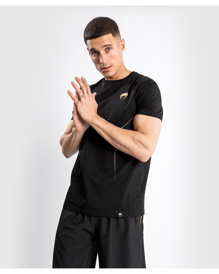 Venum Atletiek T-shirt - Zwart/goud