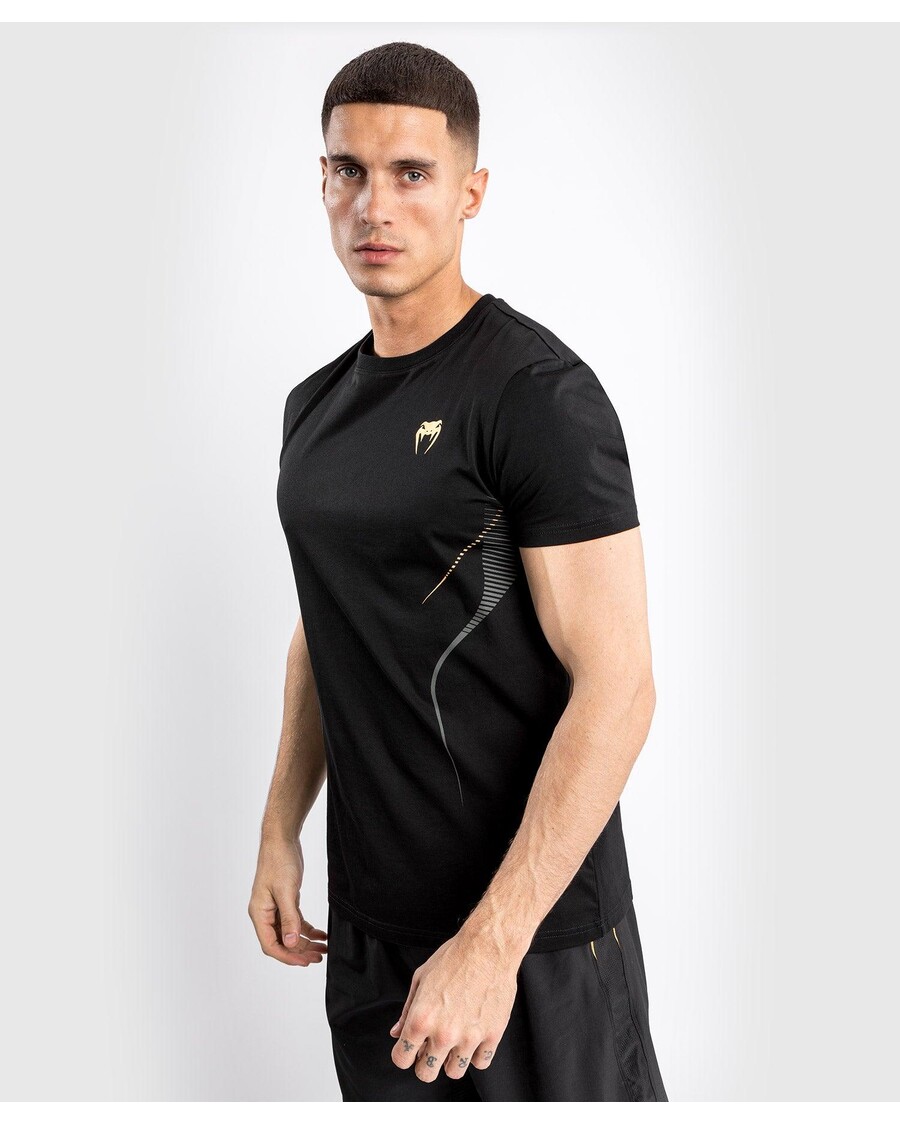 Venum Atletiek T-shirt - Zwart/goud