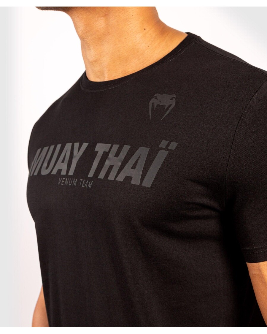 Triko Venum Muay Thai Vt - Matné/černé