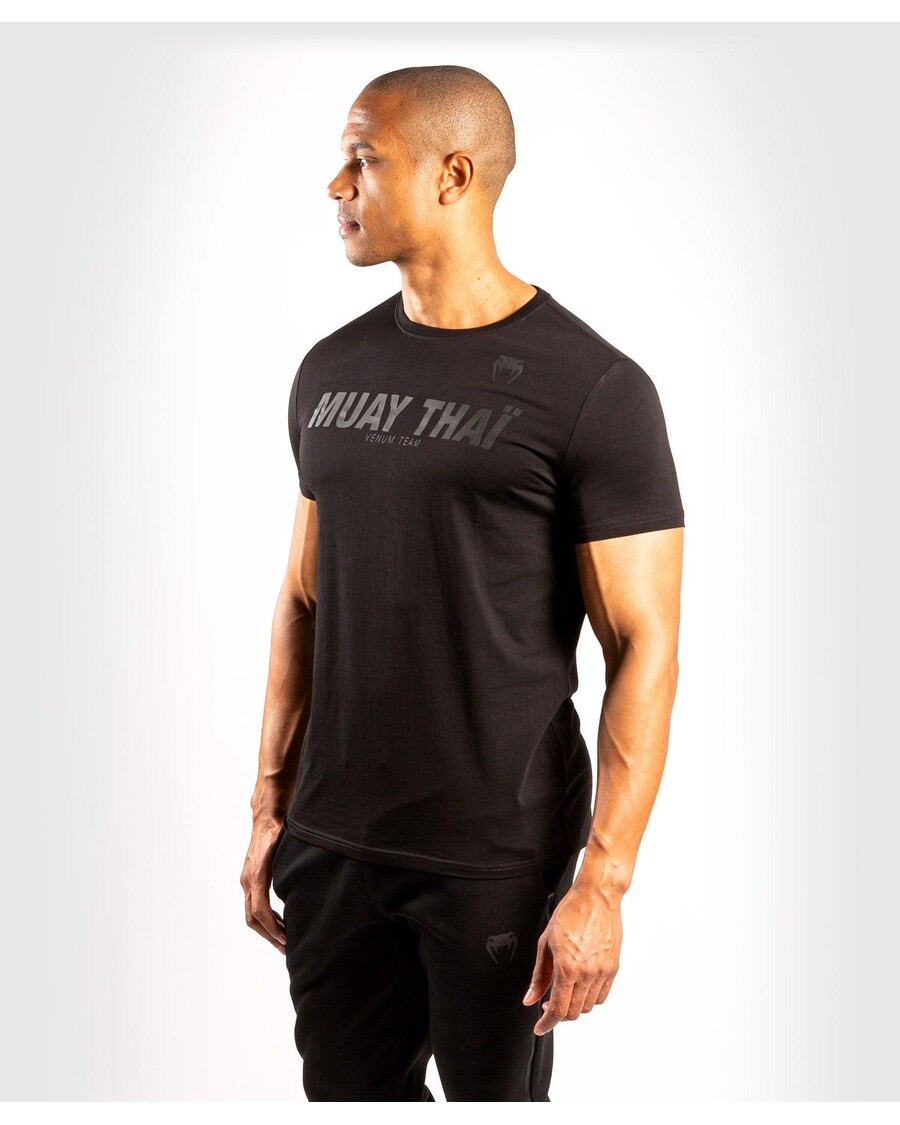 Triko Venum Muay Thai Vt - Matné/černé