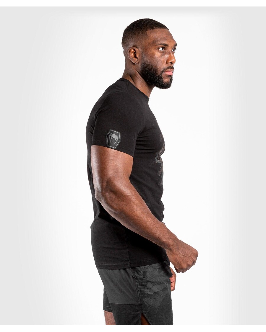 Majica S Kratkimi Rokavi Venum Skull - črna/črna