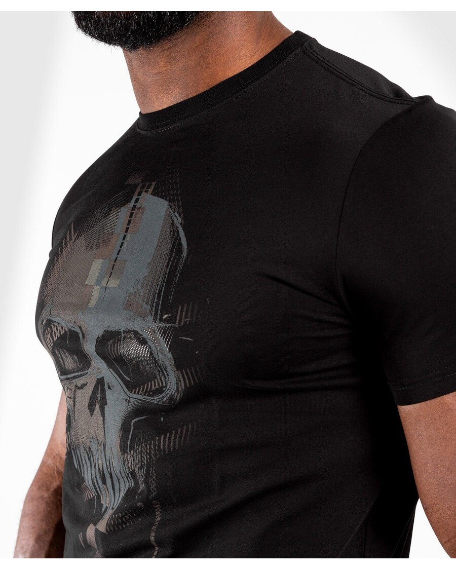 Majica S Kratkimi Rokavi Venum Skull - črna/črna