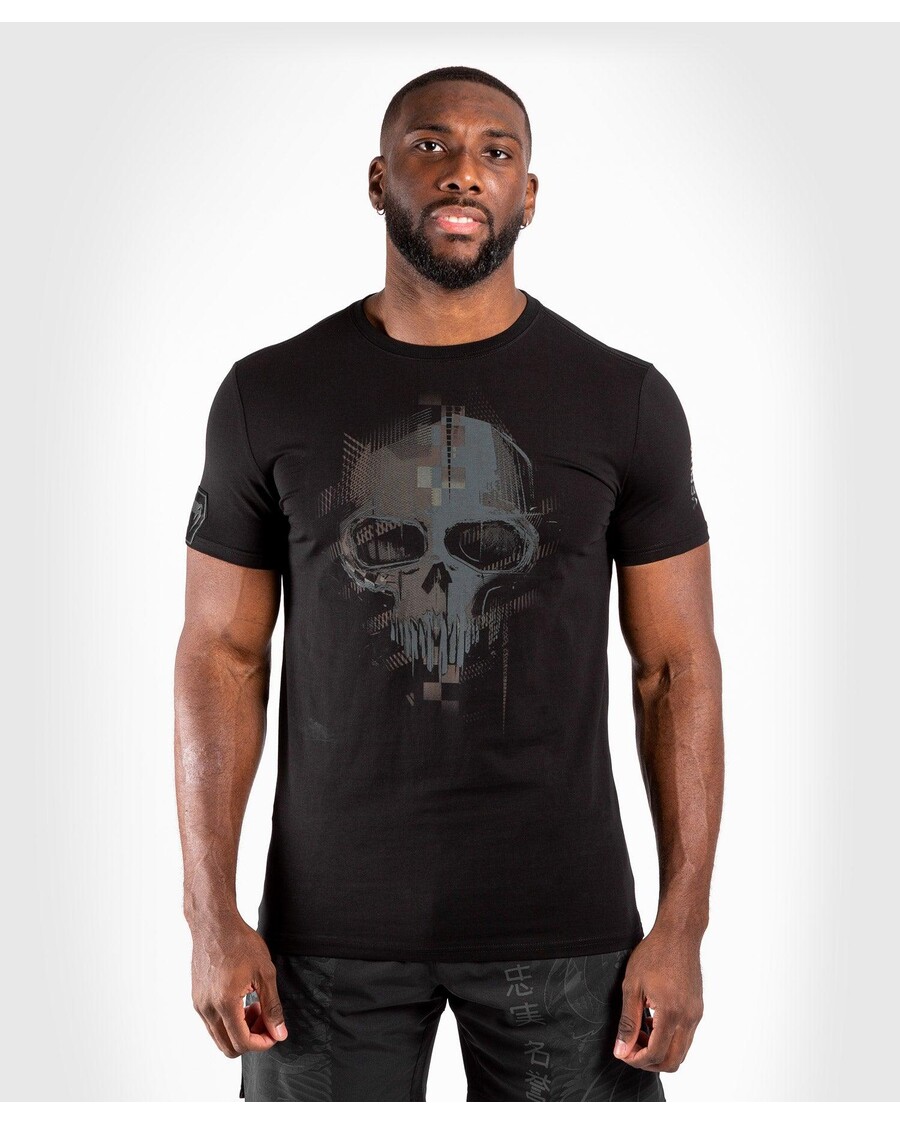 Majica S Kratkimi Rokavi Venum Skull - črna/črna