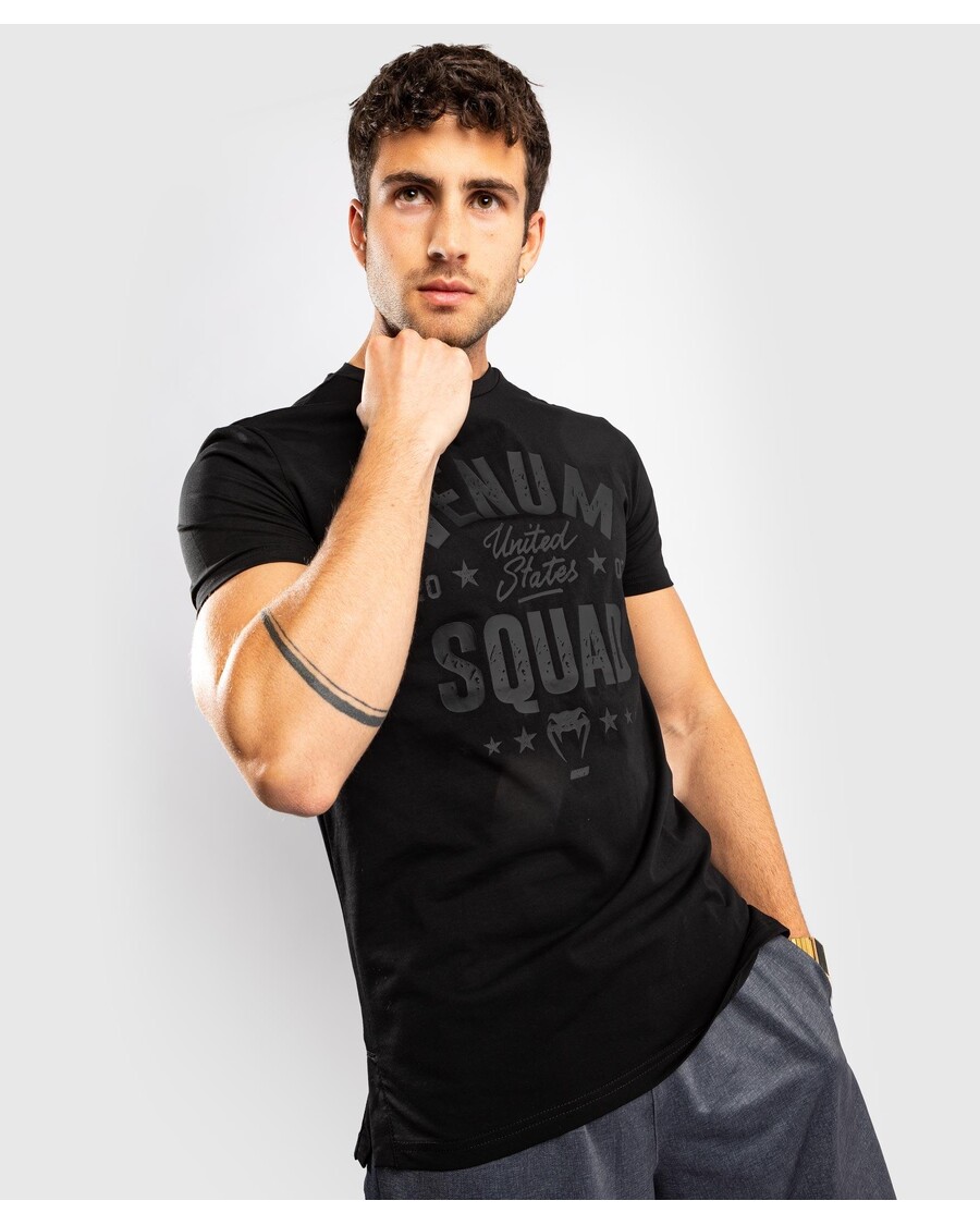 Tričko Venum Squad - černo/černé
