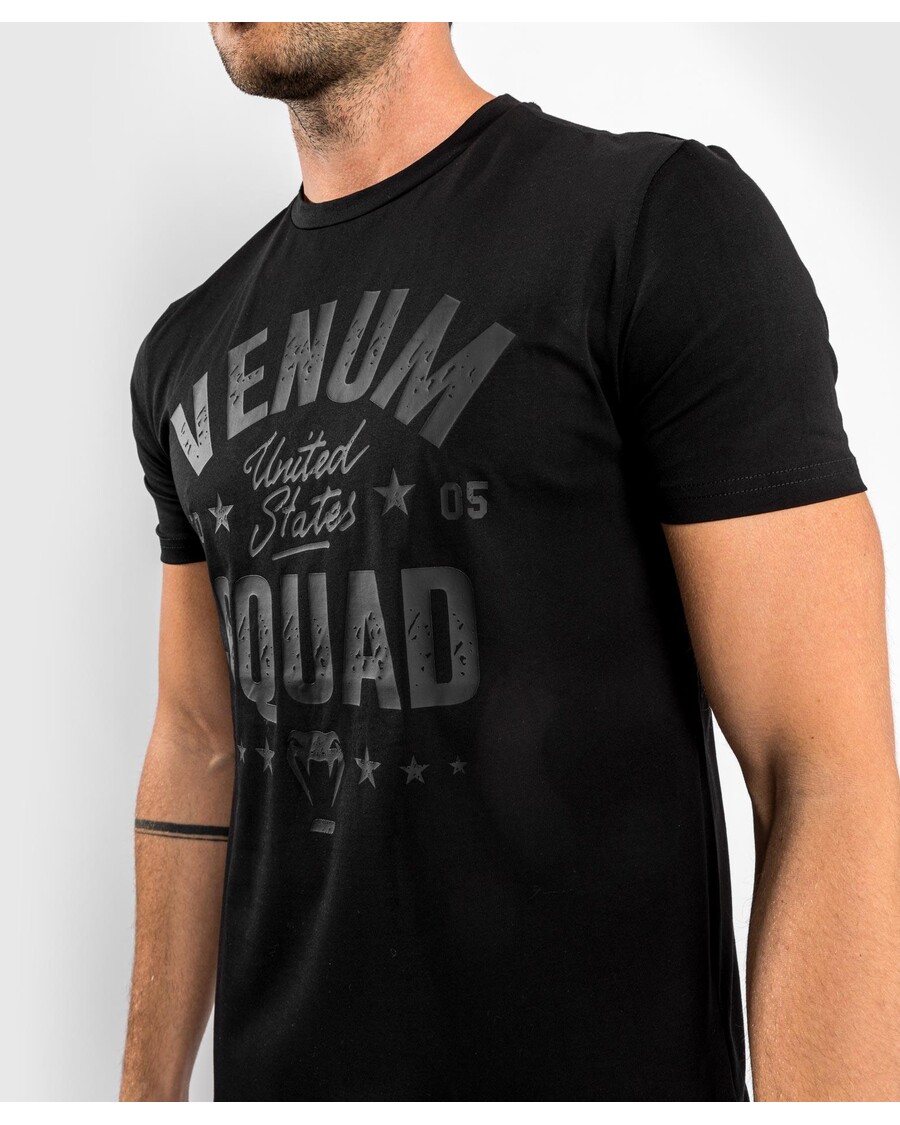 Tričko Venum Squad - černo/černé