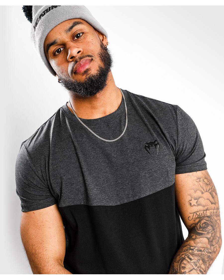 Venum Laser T-Shirt - Black/Heather Grey