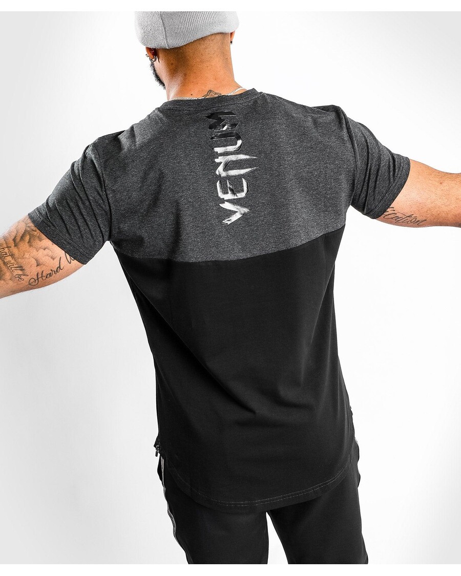 Venum Laser T-Shirt - Black/Heather Grey