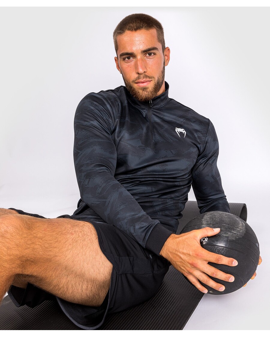 Venum Electric 3.0 ウィンター ドライ テック T シャツ - 長袖 - ブラック