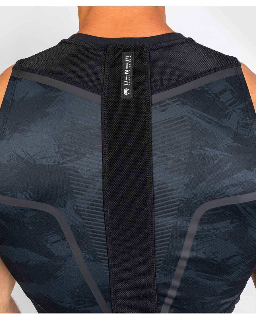 Venum Electron 3.0 Rashguard - Bez Rukávů - černý