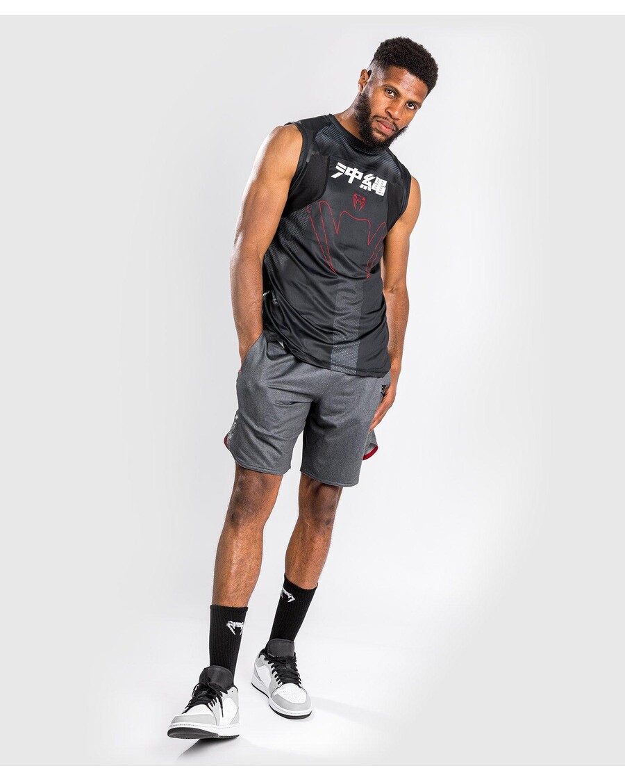 Venum Okinawa 3.0 Dry Tech Tank Top - Must/punane