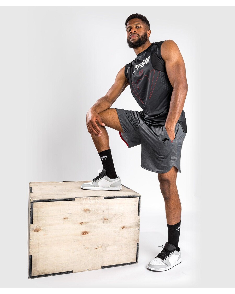 Venum Okinawa 3.0 Dry Tech Tank Top - Must/punane