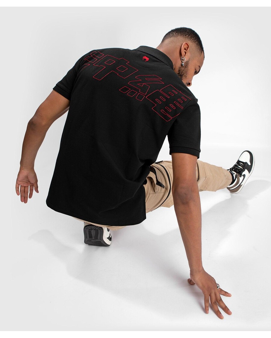 Поло Venum Okinawa 3.0 - черный/красный