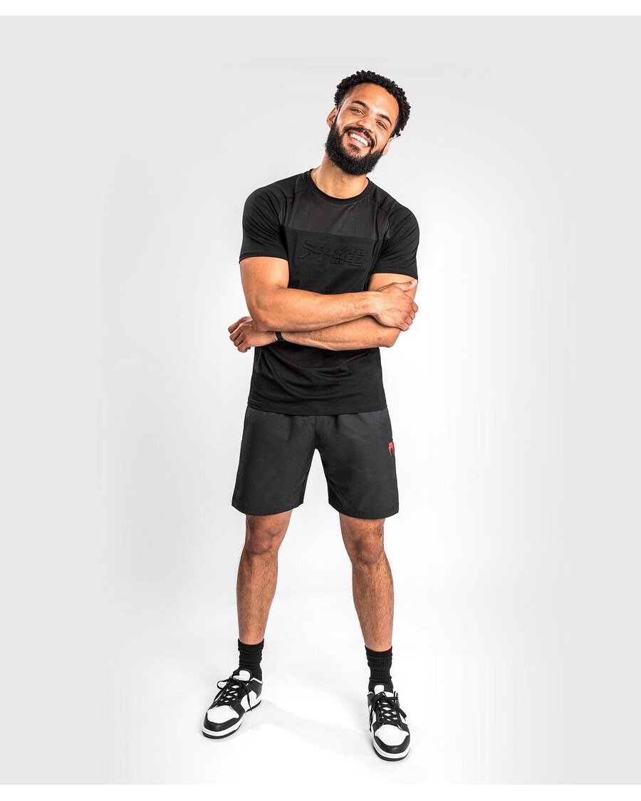 тениска Venum Okinawa 3.0 - черно/червено