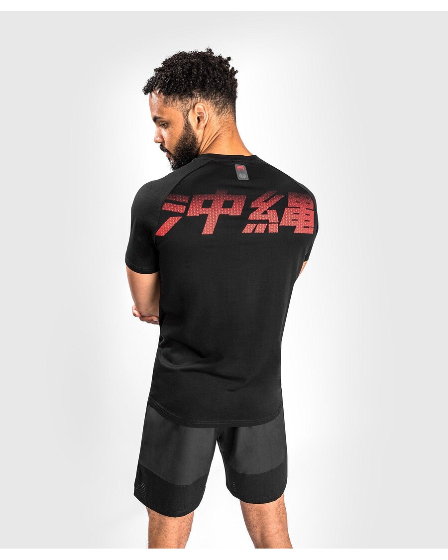 тениска Venum Okinawa 3.0 - черно/червено