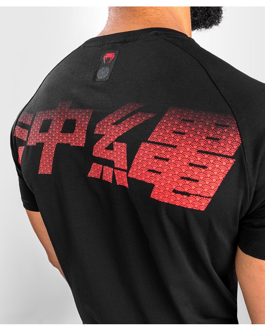 тениска Venum Okinawa 3.0 - черно/червено
