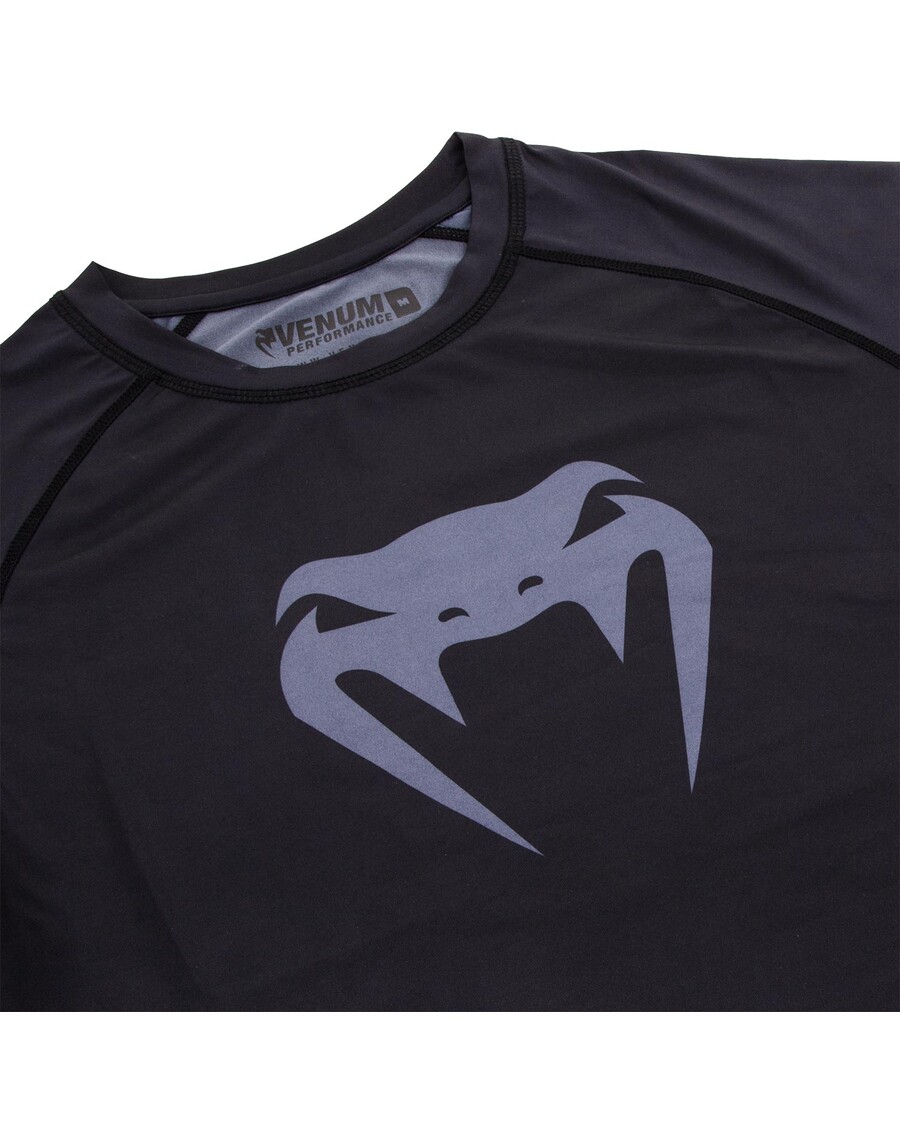 Venum Concurrent 3.0 Compressie-T-shirt - Lange Mouwen - Zwart/grijs