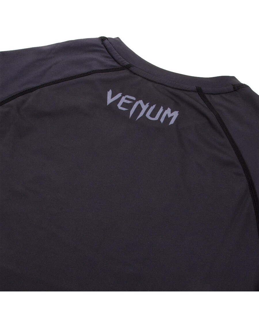 Venum Concurrent 3.0 Compressie-T-shirt - Lange Mouwen - Zwart/grijs