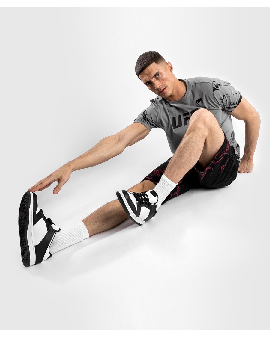 Ufc Venum Authentic Fight Week 2.0 Kortærmet T-shirt Til Mænd - Grå