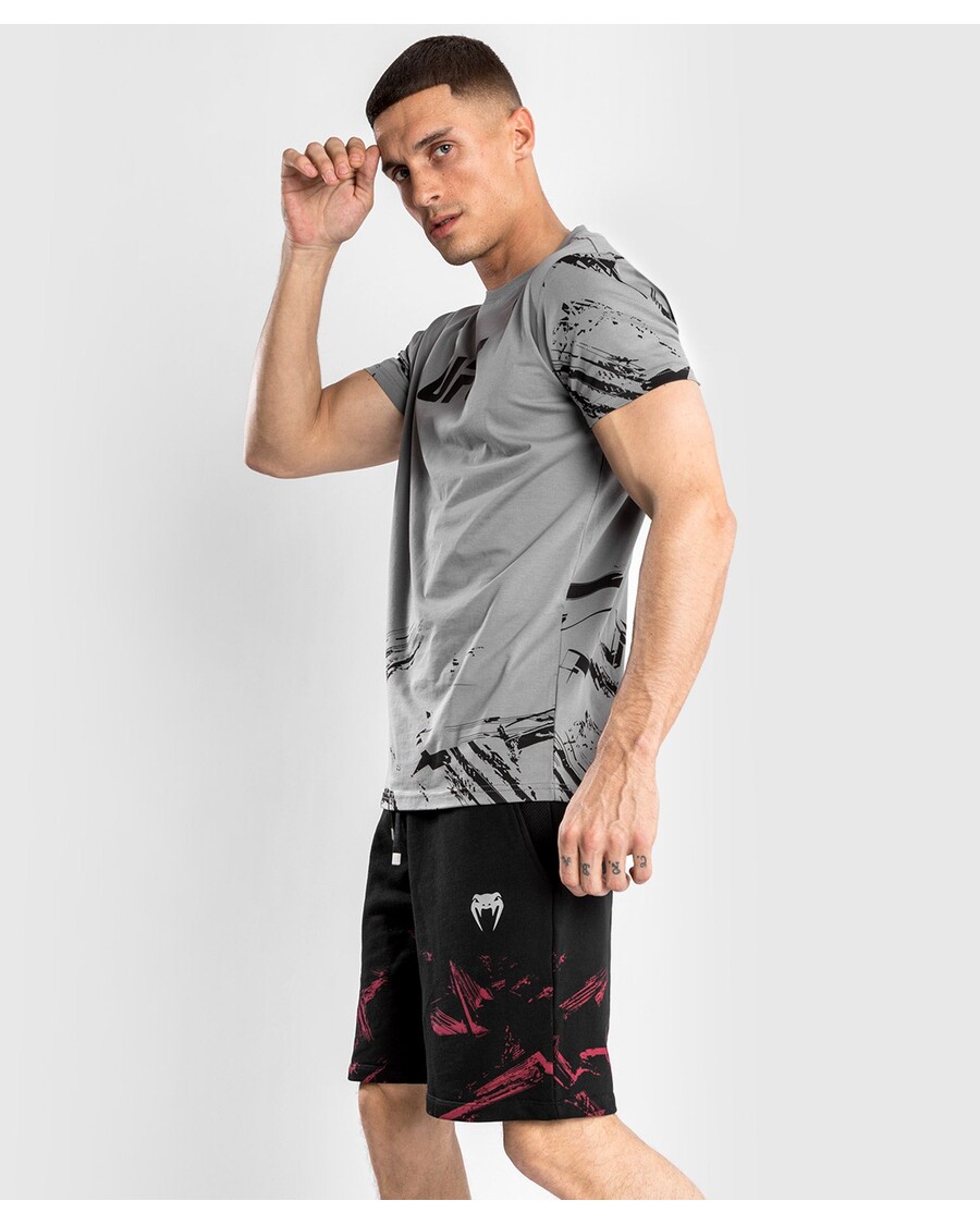 Ufc Venum Authentic Fight Week 2.0 Kortærmet T-shirt Til Mænd - Grå