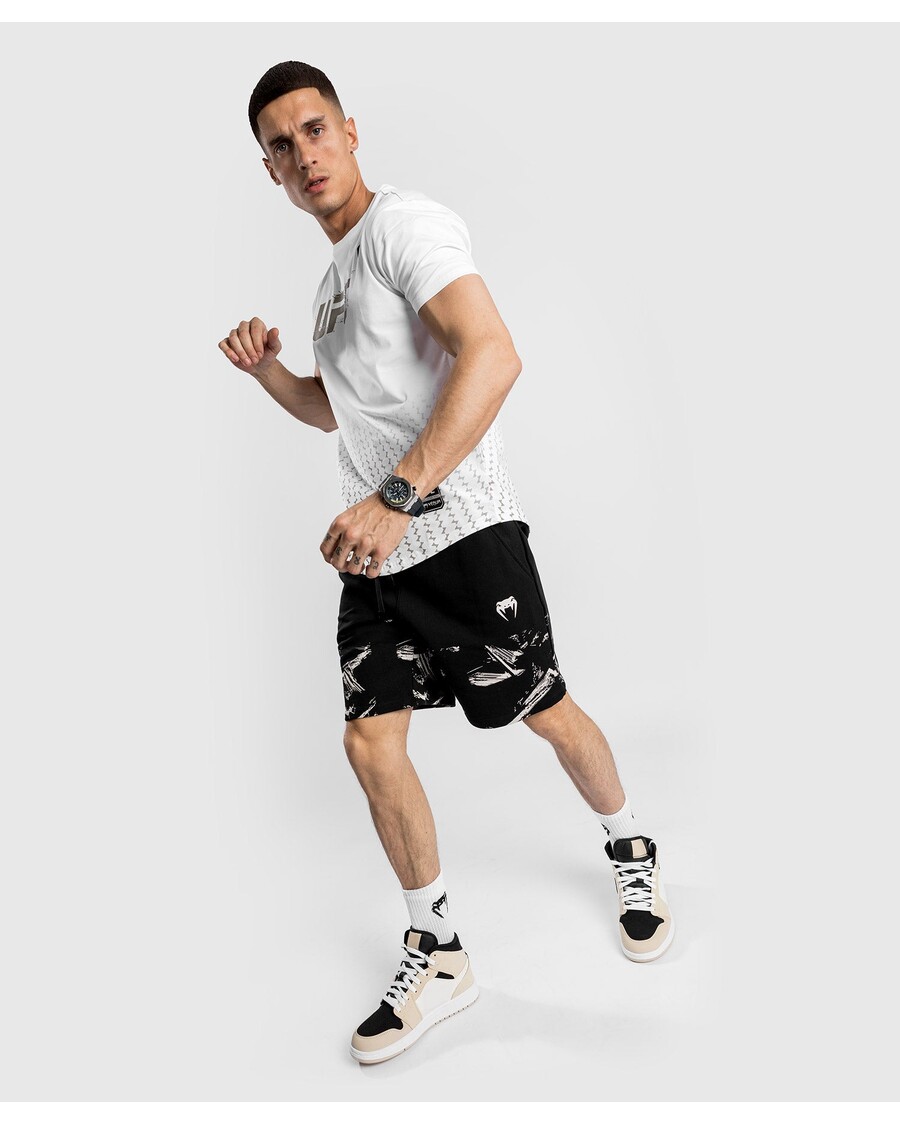 Ufc Venum Autentne Võitlusnädal 2.0 Meeste Lühikeste Varrukatega T-särk - Valge