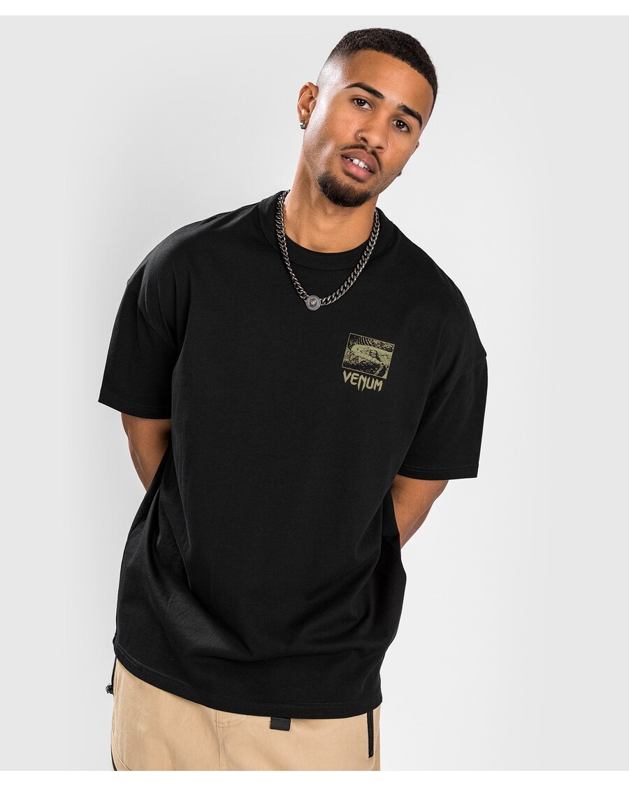 Venum Fangs T-shirt - Oversize Pasform - Sort