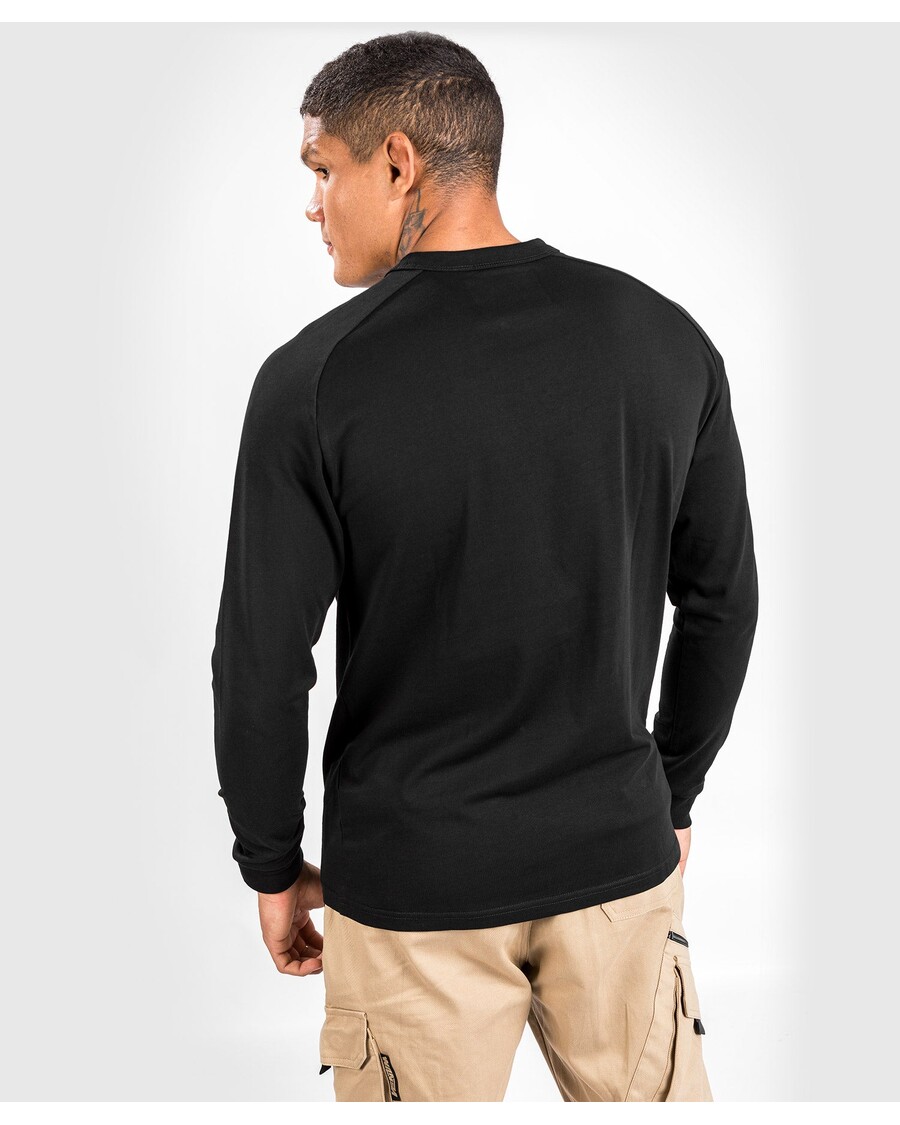 חולצת טי Venum Fangs - שרוולים ארוכים - שחורה