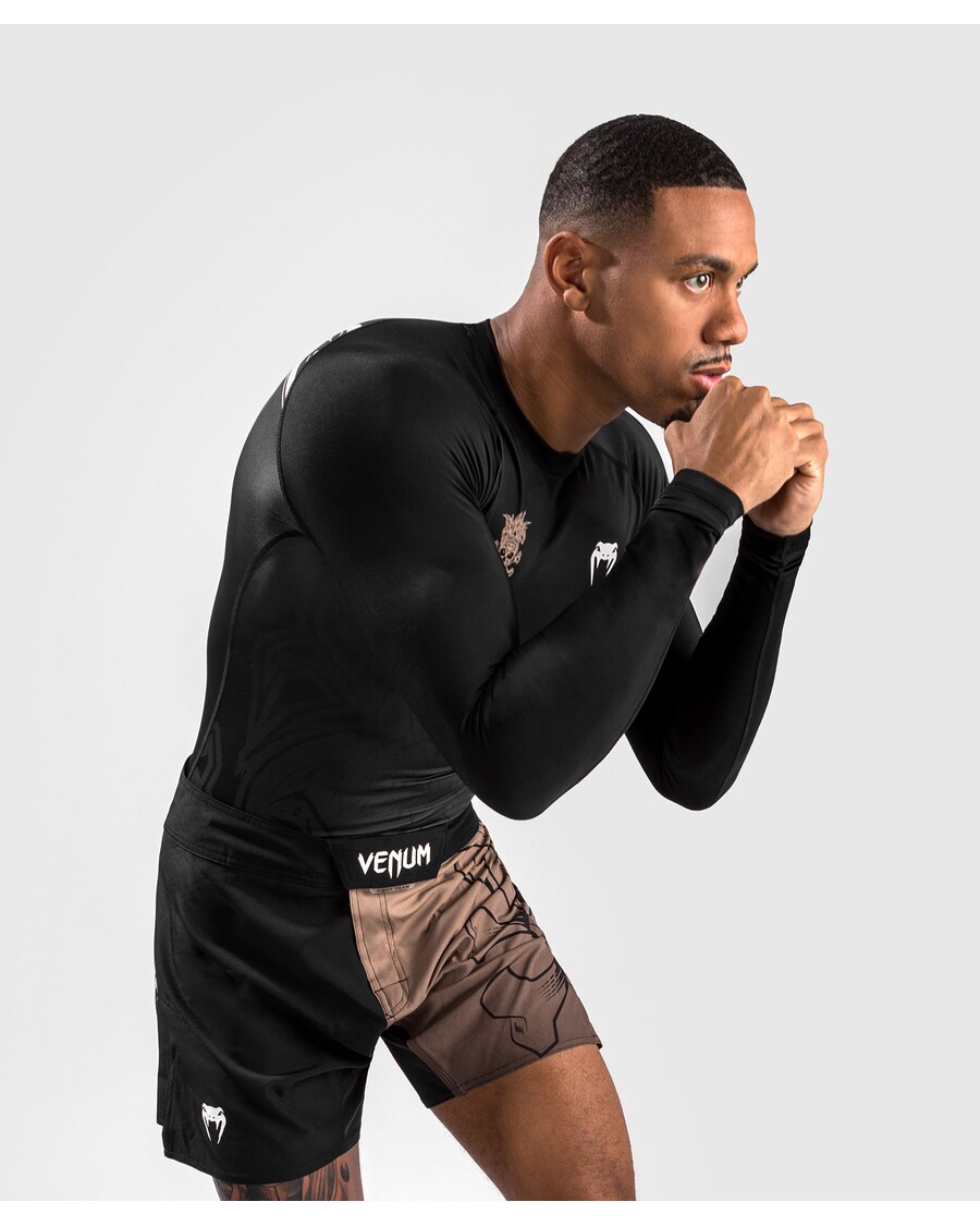 Venum Reorg Rashguard Dlouhé Rukávy - černá